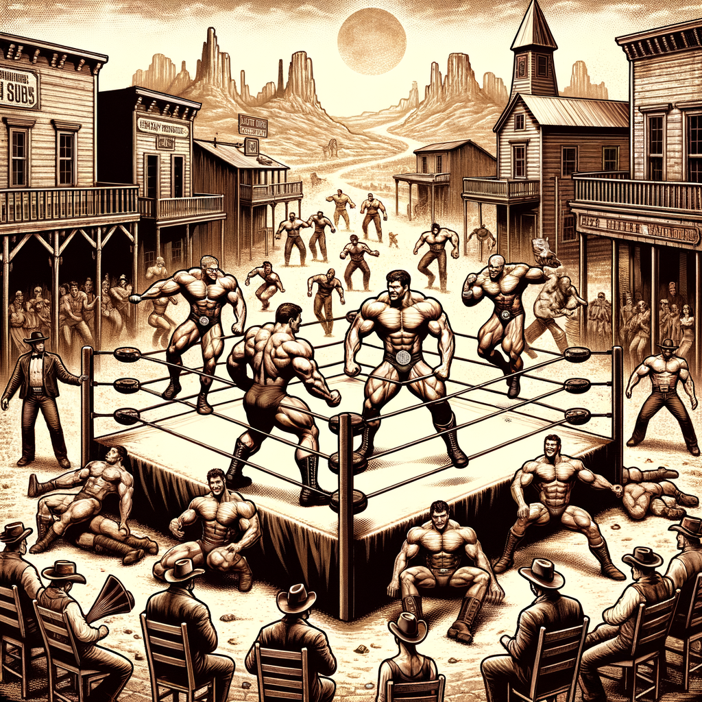 BodyBuilder Ring Fighting Club: Wrestling Showdown